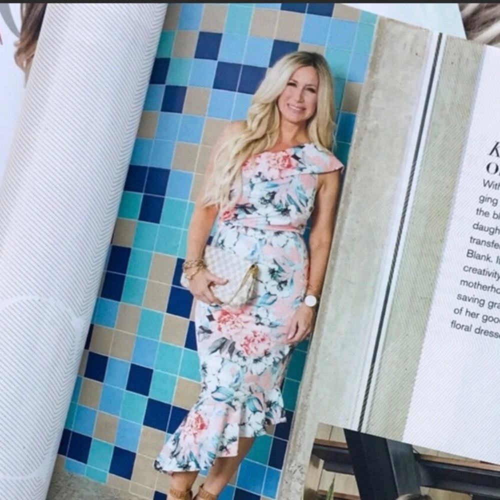 ASOS one shoulder dress